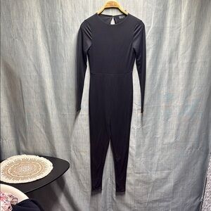 ASOS Black Long Sleeve Jumpsuit size 4
